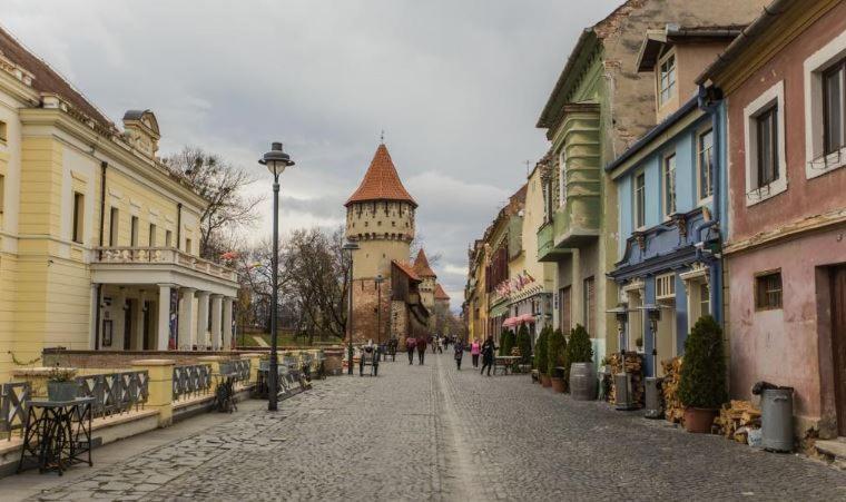 شقة Old Town Cozy Nest سيبيو المظهر الخارجي الصورة