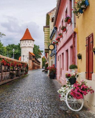 شقة Old Town Cozy Nest سيبيو المظهر الخارجي الصورة